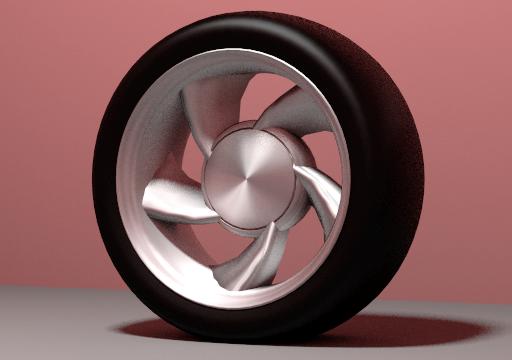 Aluminum wheel